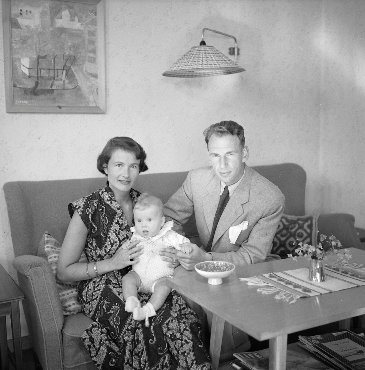 Chr. Ellingsen med frue og barn