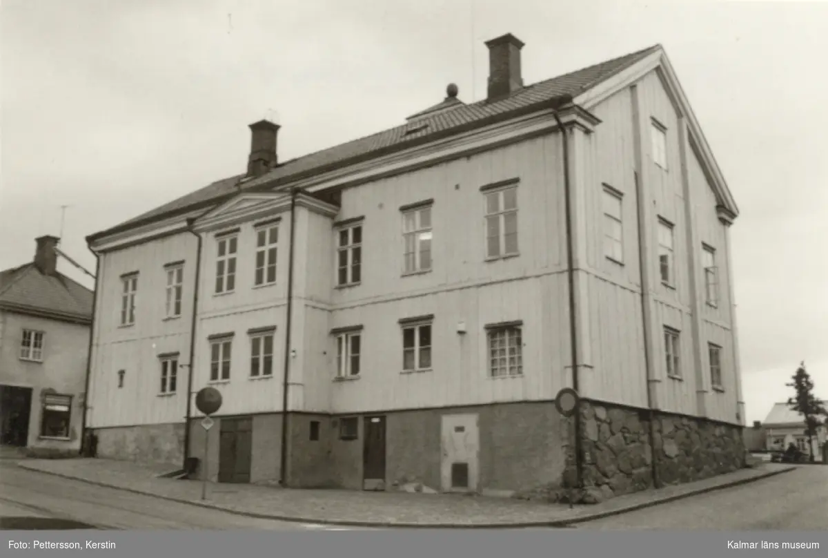 Rådhuset i Vimmerby, fasad mot Stångågatan.
