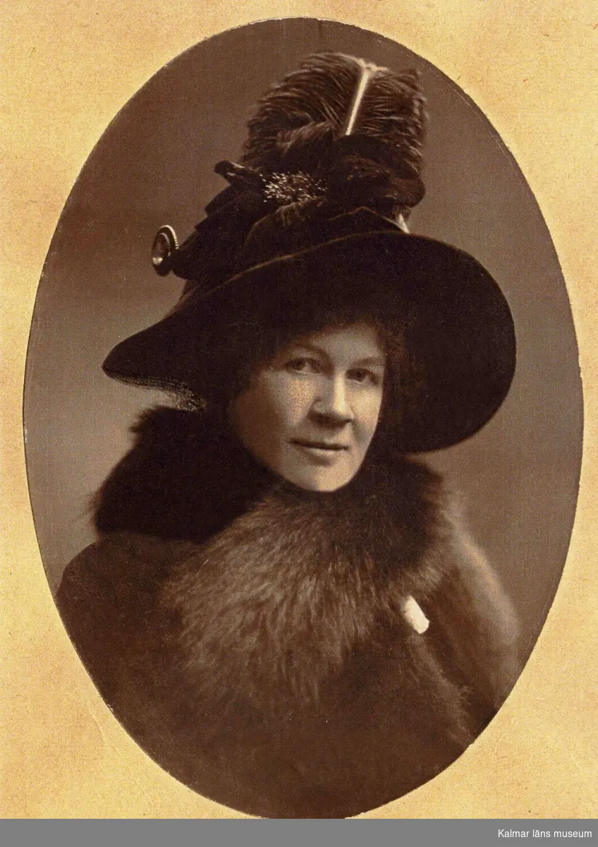 Porträtt av Jenny Nyström.
