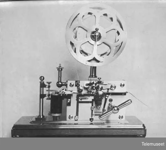 Telegrafapparat, sept 1914. Elektrisk Bureau.