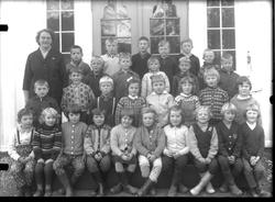 Skolebilde fra folkeskolen, Nesheim skole.