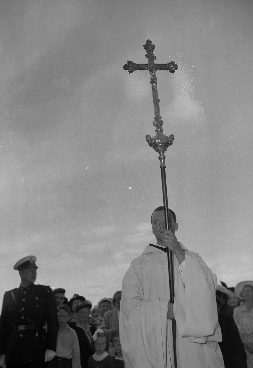 Kirkejubileet 1953. Katolsk prosesjon