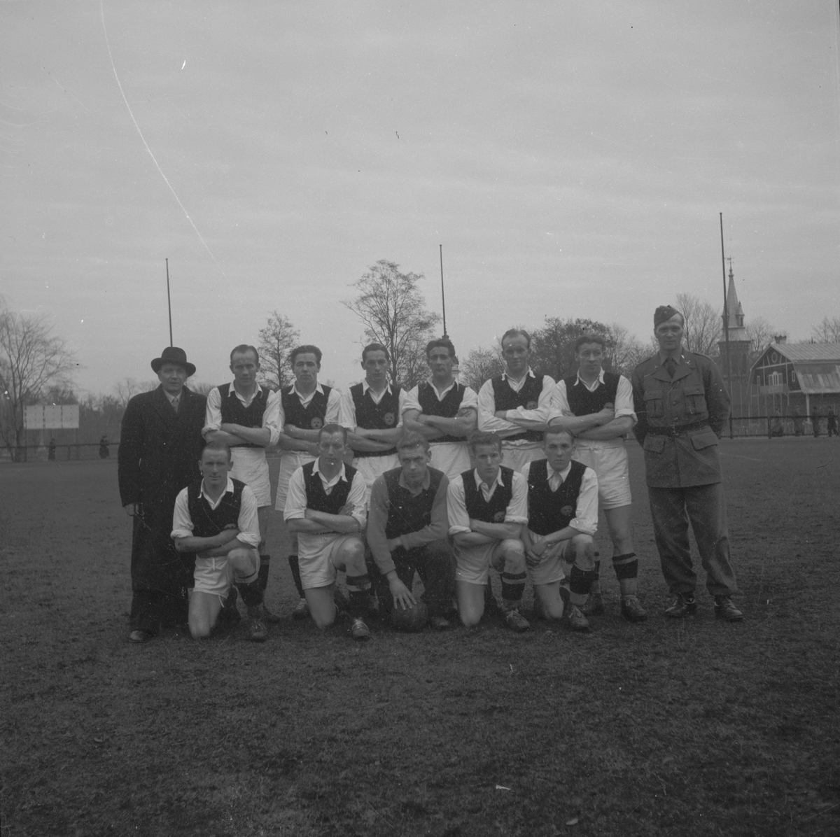 Brynäs fotbollsspelare. 1943