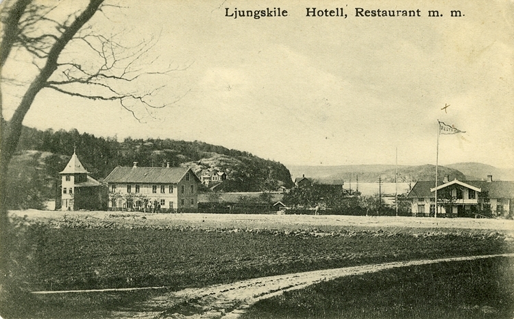 Enligt Bengt Lundins noteringar: "Ljungskile. Hotell, Restaurant mm".