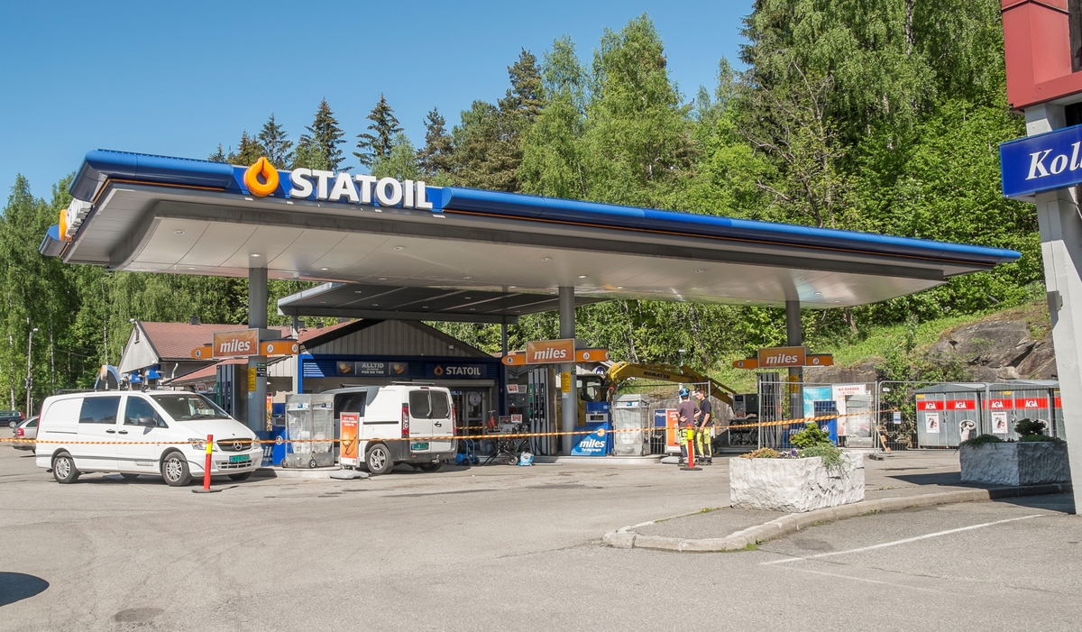 Statoil bensinstasjon Skiveien Kolbotn Oppegård