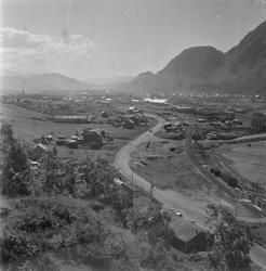 Mosjøen fra Baustein,og Skog/Øya fra Rossvollfjellet.