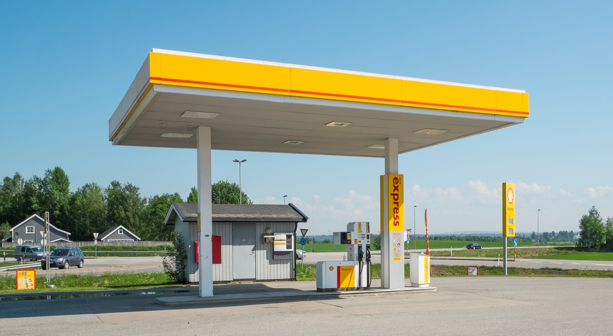 Shell Express bensinstasjon Gamle Åsvegen Holter Nannestad