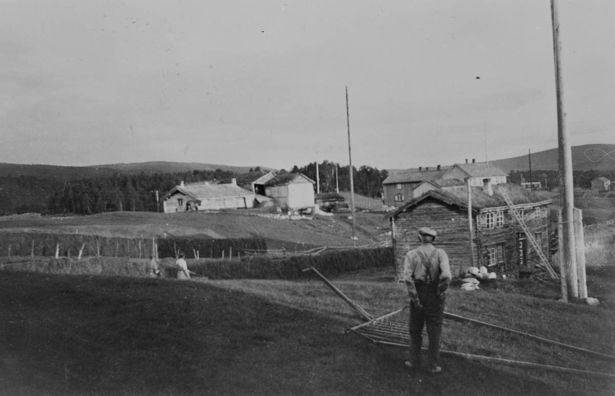 Slåttonn på Vintervollen, Glåmos, før 1949