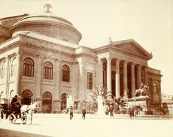 Teatro Massimo Vittorio Emanuele i Palermo, Sicilia. Operahu