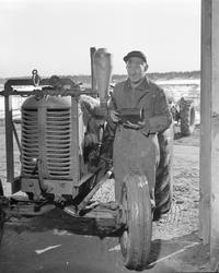 Norsk landbruks jubileumsutstilling 1959.  Traktoren overtar