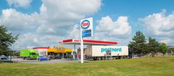 Esso bensinstasjon Jessheimvegen Gardermoen Ullensaker