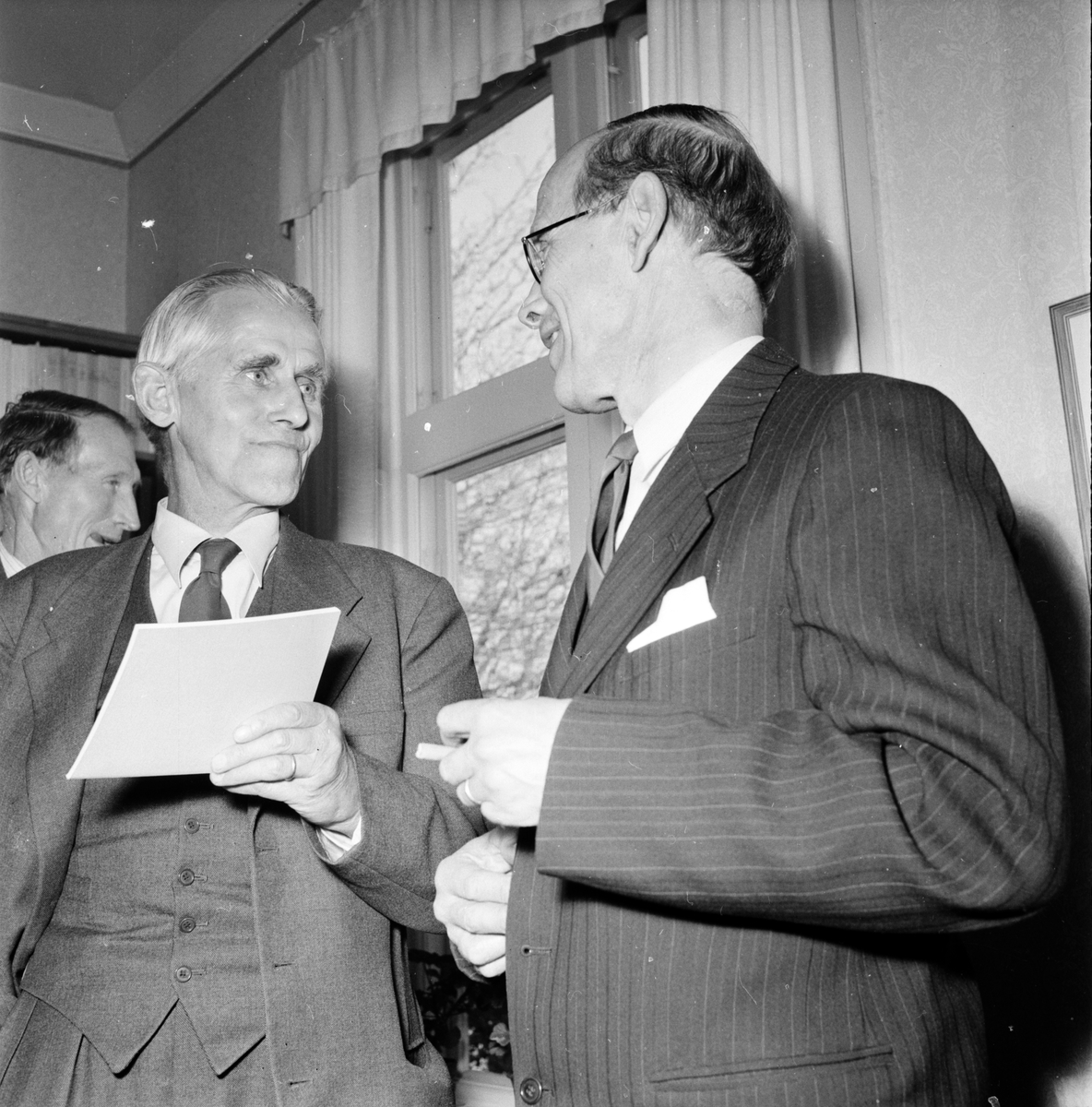 Undersvik,
Stiftsgården,
Pastoratskonferens,
1955

