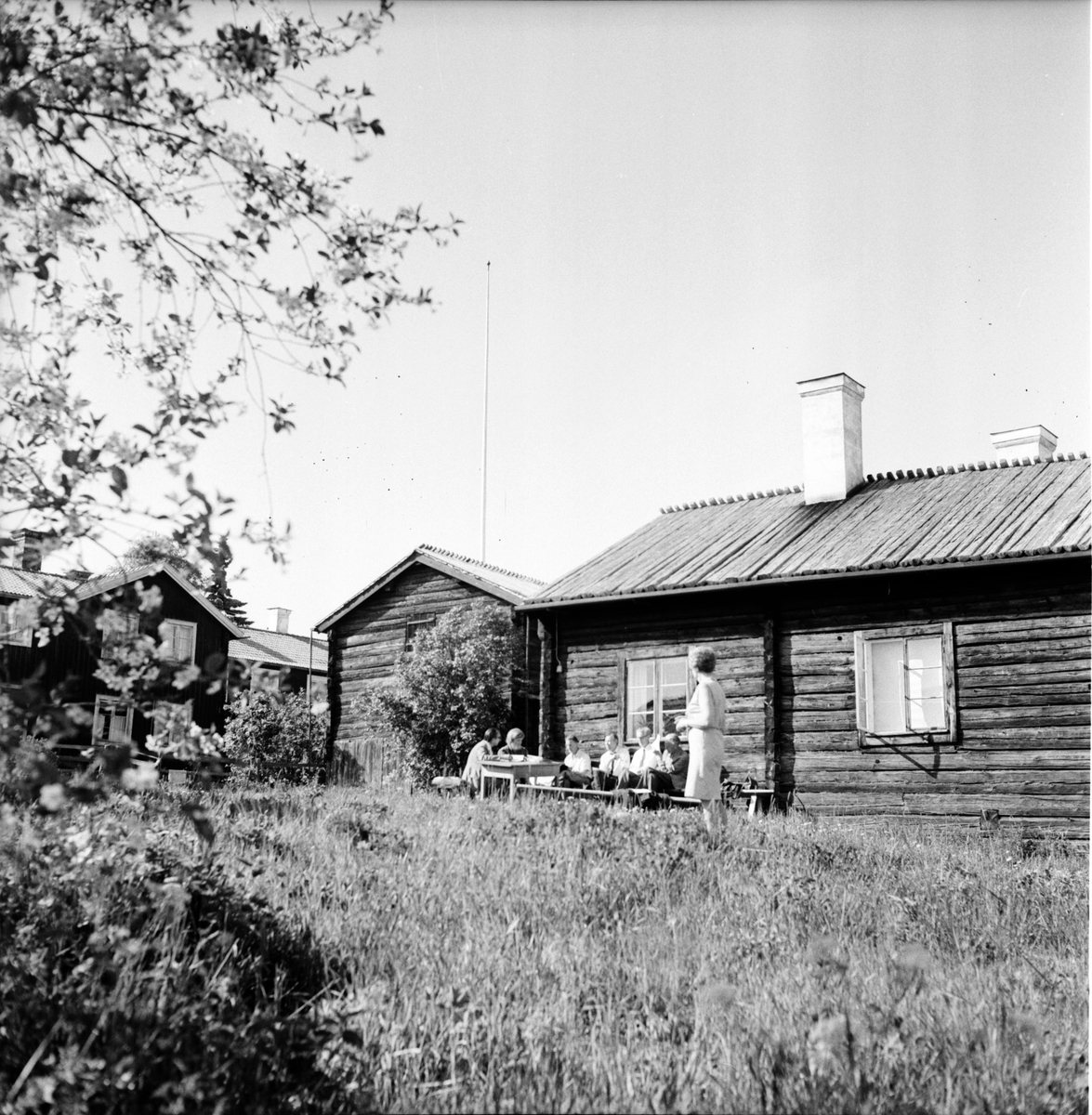 Galven,
Besök vid spelmansgården,
Juli 1969