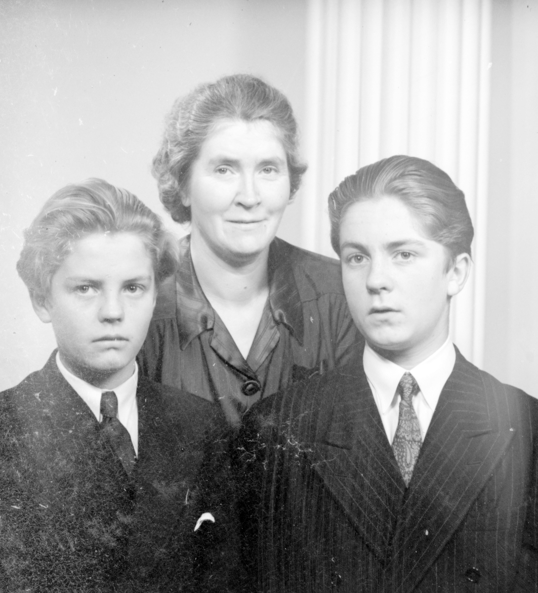 Familjen Hillborg, oktober 1944.