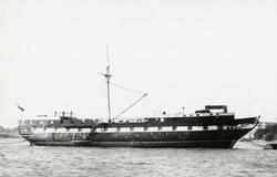 Fregatt 'HMS Trincomalee'(ex indisk Foudroyant)(b.1817, Bomb