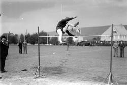 Friidrett på Sportsplassen 1931. Høydehopp.