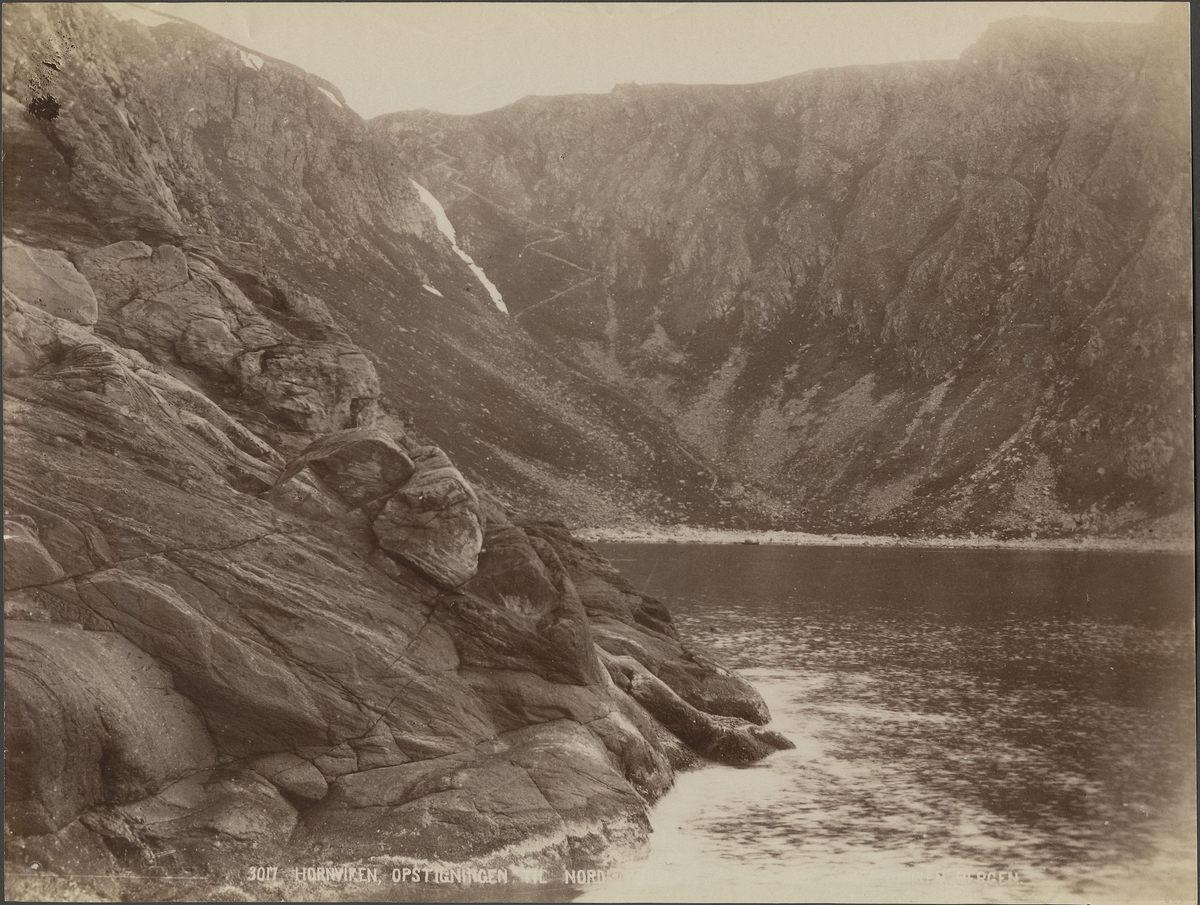 Hornviken, Opstigningen til Nordkap [Fotografi]