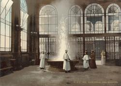 Karlsbad: Der Sprudel [Fotografi]