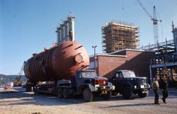 Transport av 140t shift converter til NII.