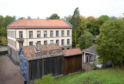 OBOS-gården - Wessels gate 15, Oslo. Leiegårdens fasade. Fot