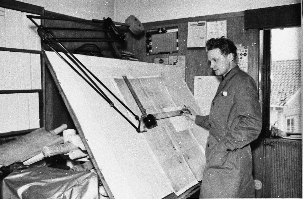 Karl Vaaland (20.6.1928 - ), driftsingeniør hos Bryne Mek.