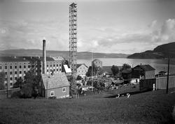 I. C. Piene & Søn i Buvika. Oppstart bygging av kornsilo