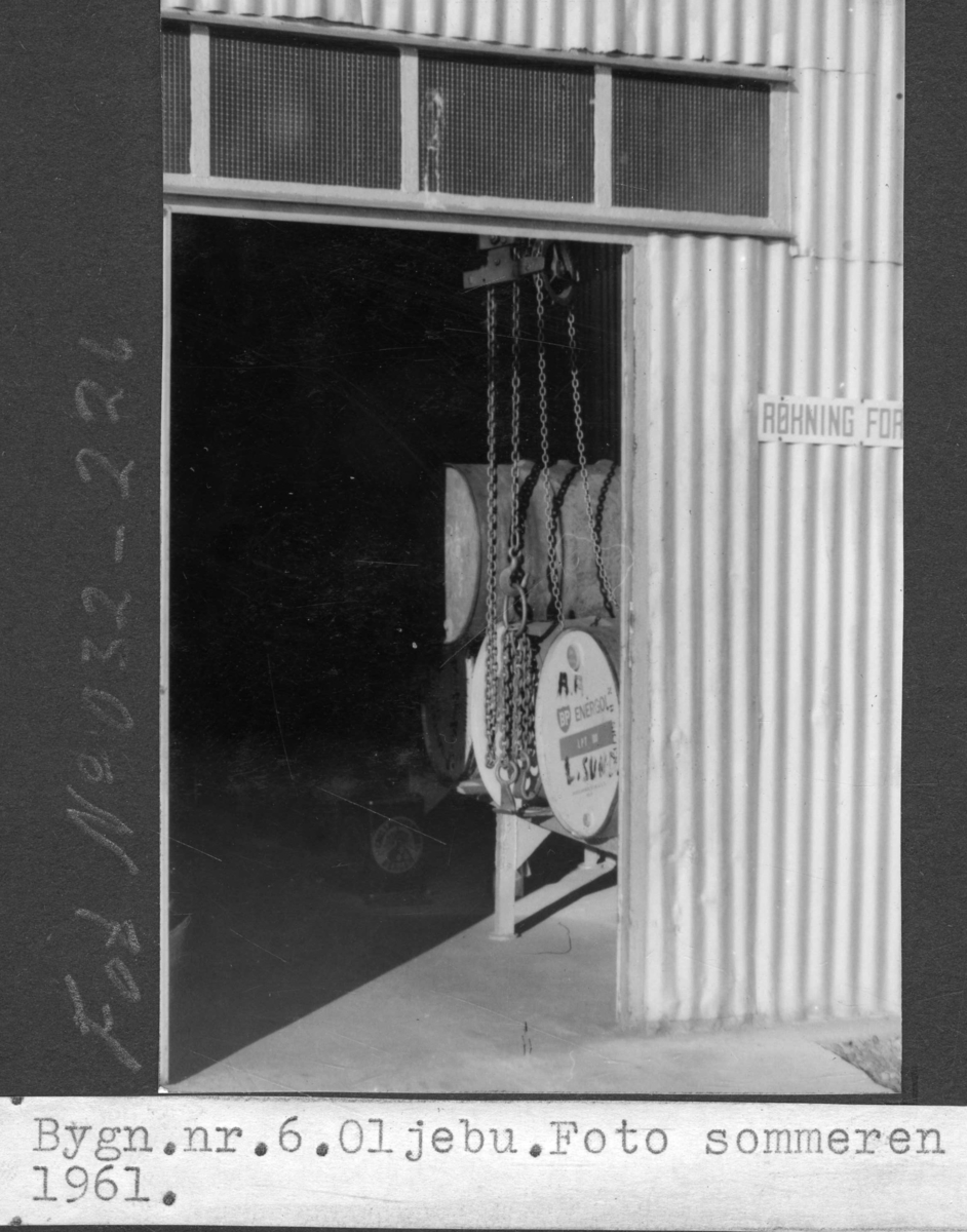 Bygg nr. 6 ved LMV - malerverkstedet.