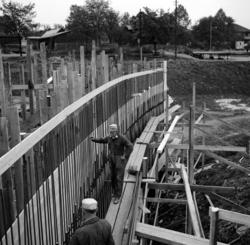 Sinsenkrysset.Brua.September 1956