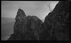 Fjelltur til Skomakernibbå, Jøsenfjord. Sverre Idsøe, Rasmus