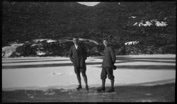 Skøitetur Dalevatn, Lie. Lindtner, Bertrand Kamsrud. 9. febr