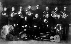 Ukjent musikkorps, Frelsesarmeen, kan det være Sarpsborg Hor