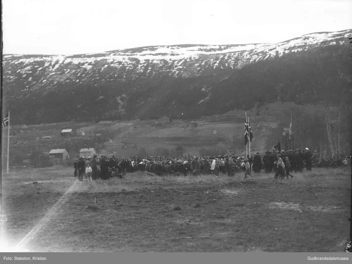 Songerstemne på Stensgårdsøya i 1939