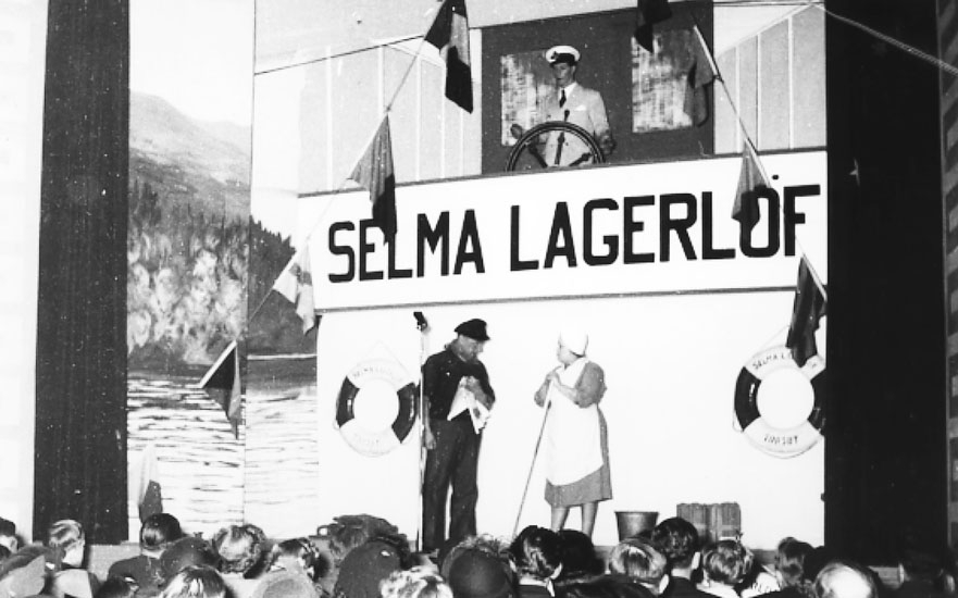 Gunnar Lambergs uppsättning av revyn "På X med Selma"