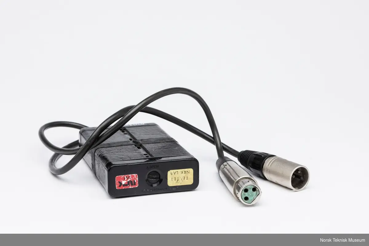 Enhet for fantommating for kondensatormikrofon (gir mic 48V). Tilbehør til Nagra båndopptaker