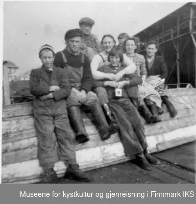 Personer, egnere, båtmannskap, 1954