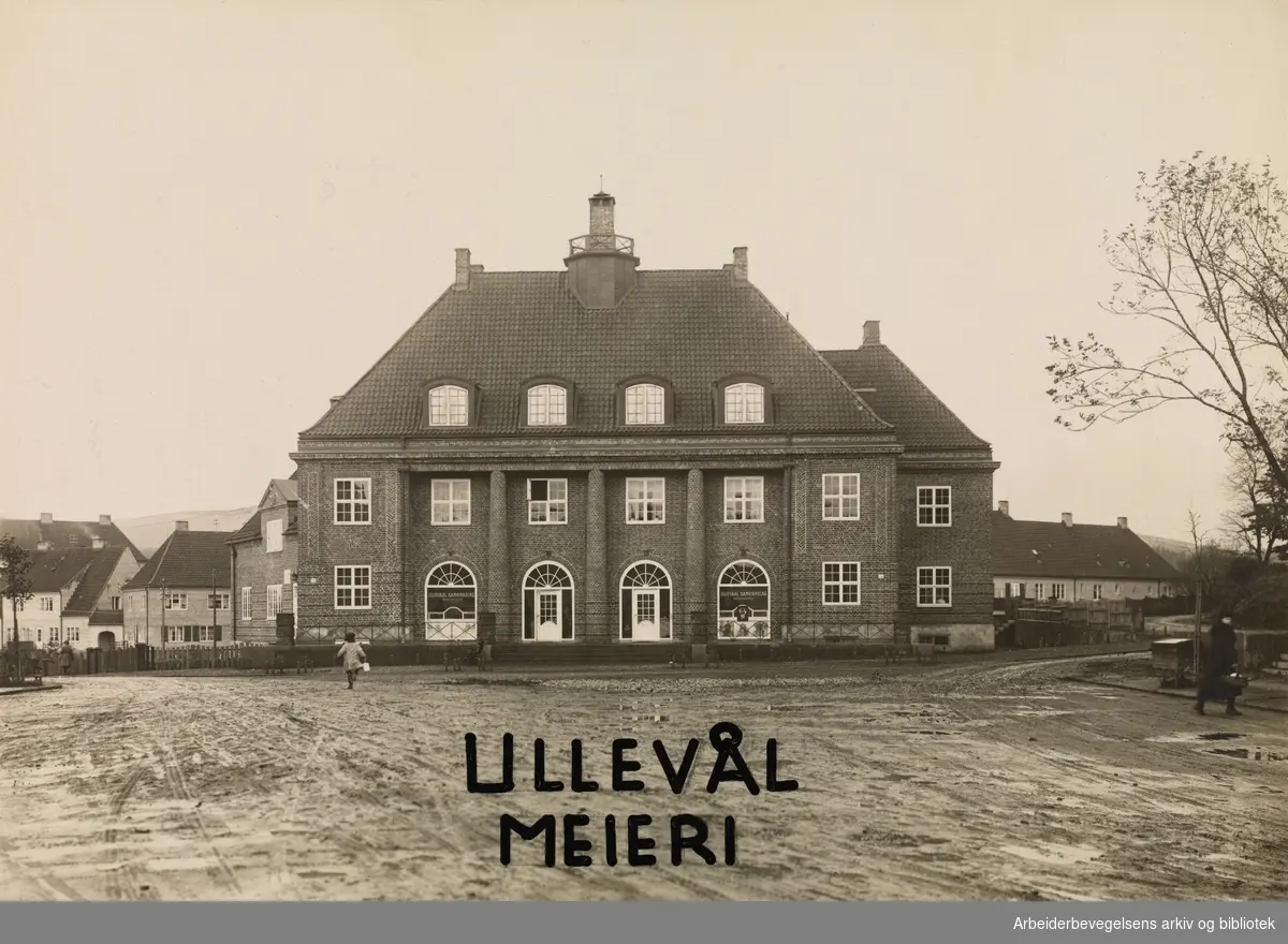 Ullevaal Meieri på Damplassen,1926.