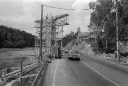 Mosseveien klar i 1970. Herregårdsveien -Mastemyr under omby