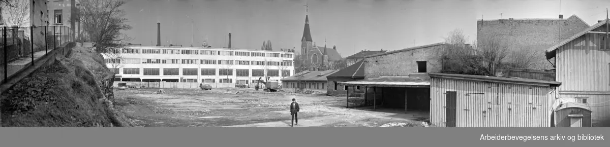 Homansbyen. April 1970