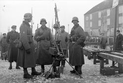 Tyske soldater i Ravnkloa