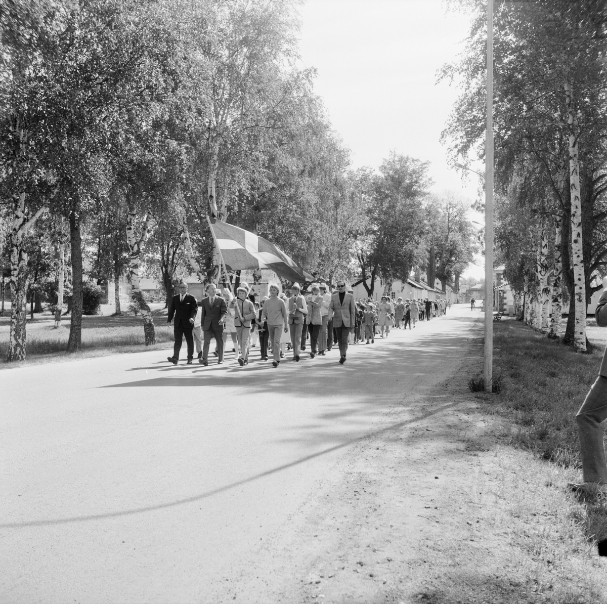 Barnens Dag i Tierp, Uppland, juni 1971