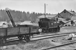 Damplokomotiv type 50a nr. 18 på Klevfos Cellulose- & Papirf