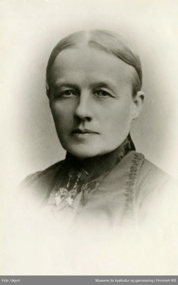 Josefine Marie Greiner. Telegrafbestyrer i Kirkenes fra 1900 - 1919.
