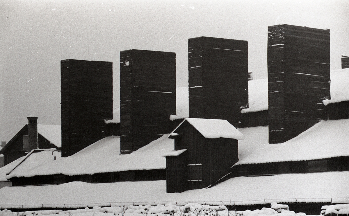 Tak med snö, Uppsala 1962