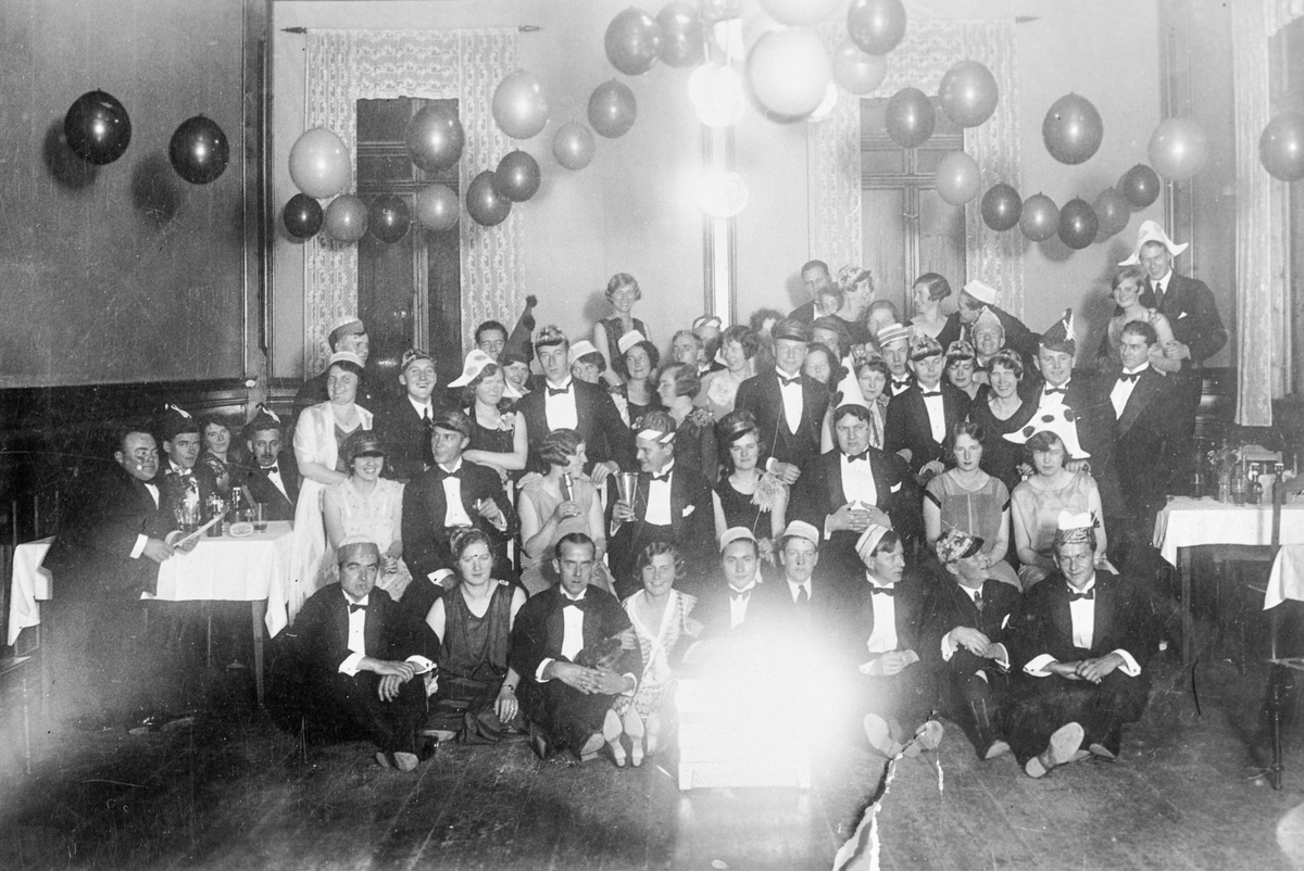 Nyttårsfest på Grand Hotell i 1928-1929