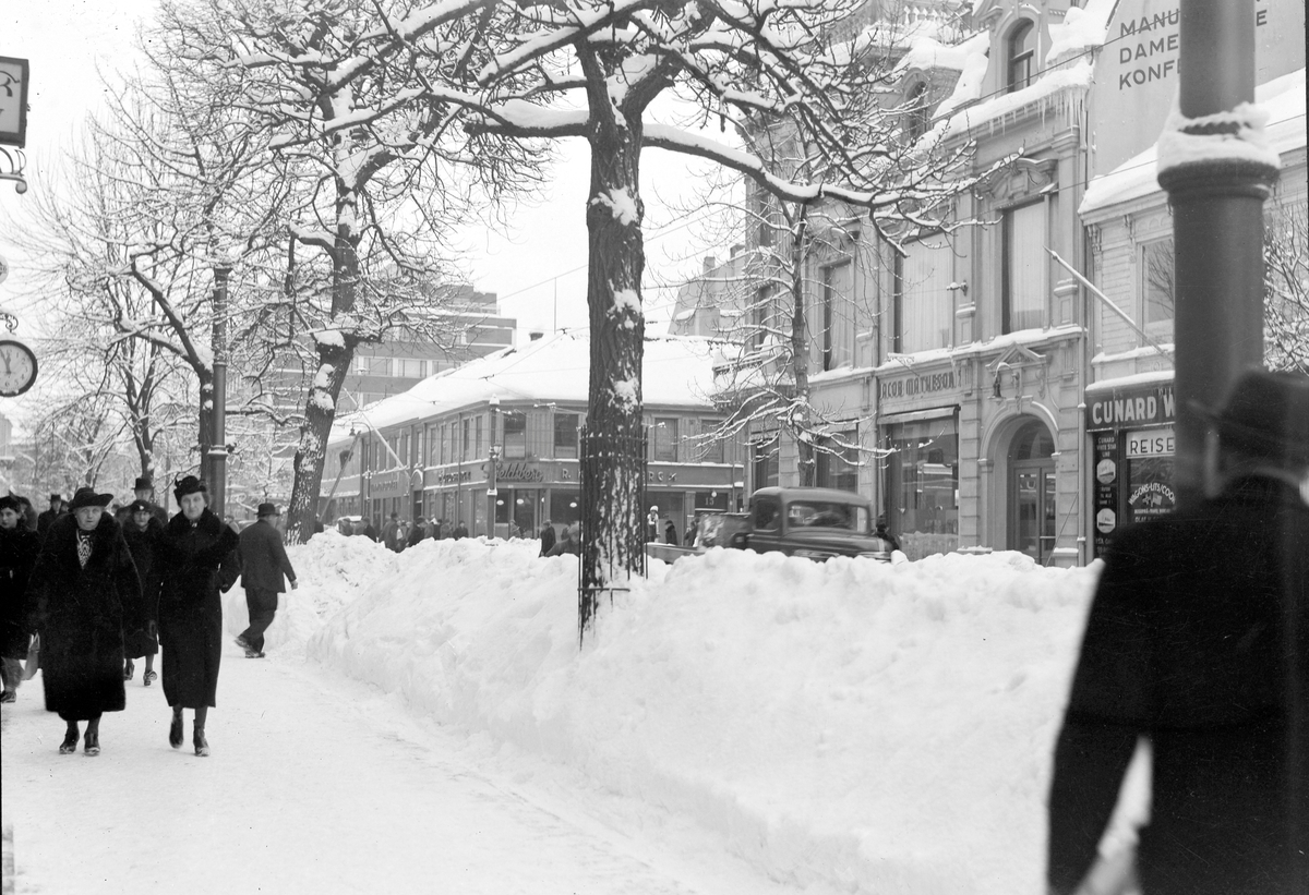 Vinterbilde fra Søndre gate