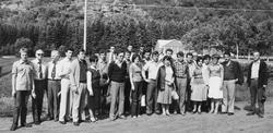 Jugoslaver på besøk på Helgeland