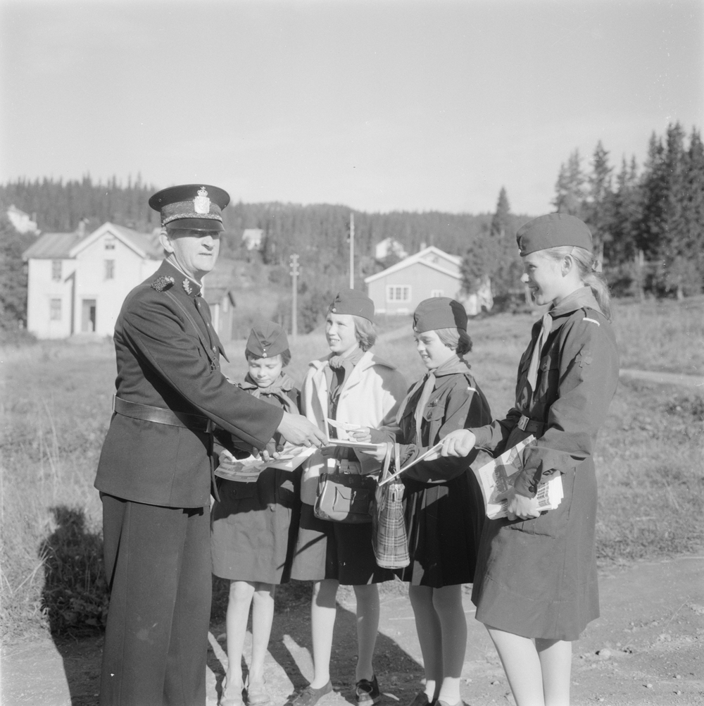 Lensmann Kalkvik og  pikespeidere i Hattfjelldal