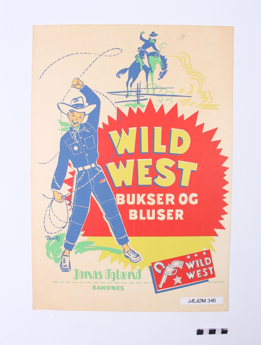 Reklameplakat for Wild West.