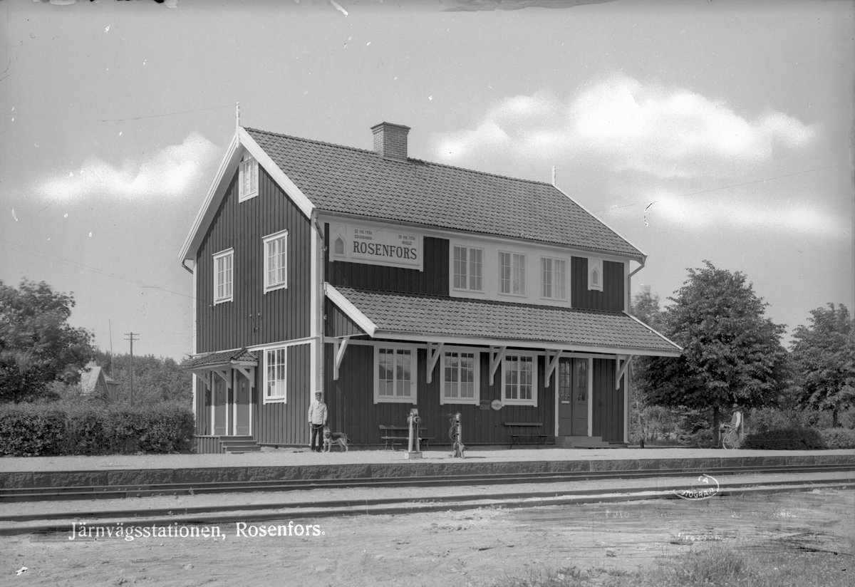 Rosenfors station.