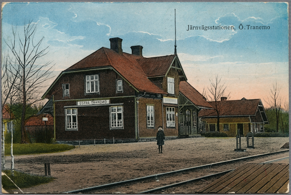 Östra Tranemo järnvägsstation.